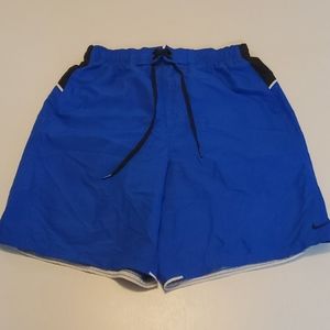 NIKE Shorts Size Medium Blue and Black